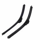 1 Pair 26" & 18" Flexible Bracketless Windshield Wiper Blades OEM Easy Install