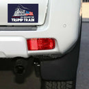 5Pcs/set Blue Donald Trump Bumper Stickers - 2020 All Aboard The Trump Train