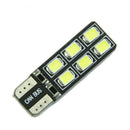 Fine Car LED Light Error Free CANBUS T10 2W W5W 194 168 2825 2821 12-SMD gau