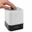 Touch-Control Bedside Lamp with Wireless Bluetooth Speaker, Table Alarm Clo