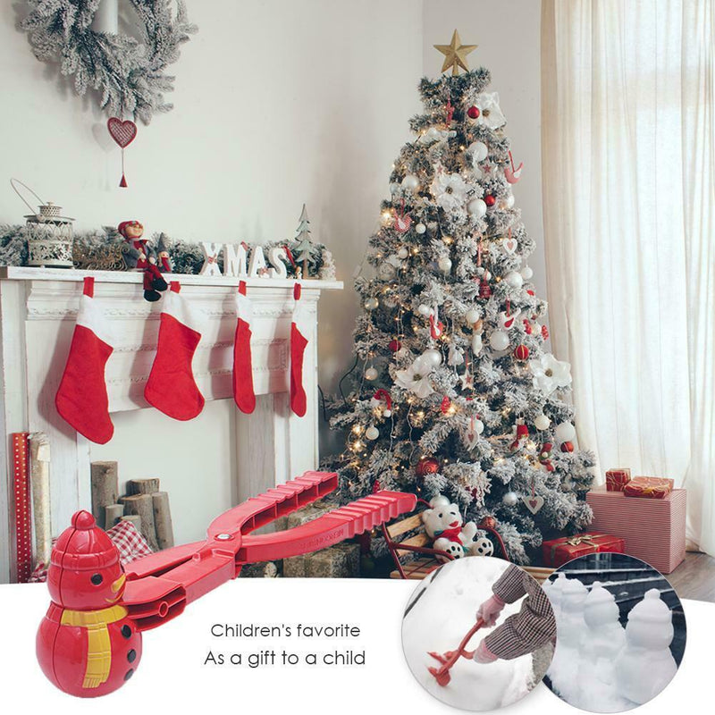 Winter Snowman Snowball Clip Kids Outdoor Toys Snow Ball Maker Sand Mold