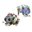Fashion Fashionable Woman Crystal Accessories Wedding Gifts Pin Red Alloy L K1D7