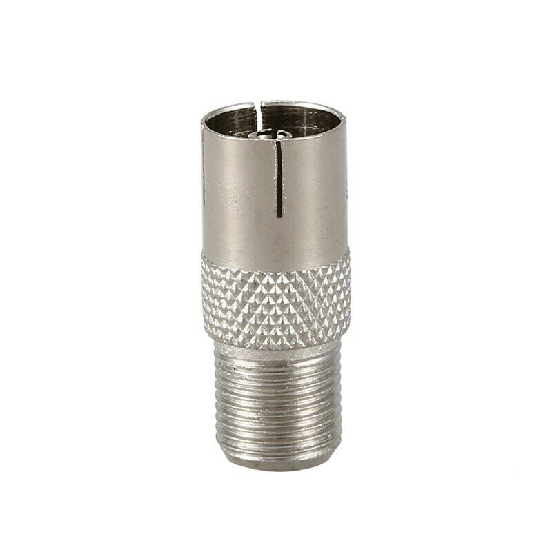 Screw on F Socket Female to TV Aerial FEMALE Coax Adaptor/Connector S3N7