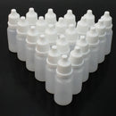 Protable 50Pcs 10ml Empty Squeezable Applicator Dropper Bottles Eye Liquid New