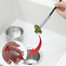 60cm Drain Cleaner Sticks Clog Remover Cleaning Tools Spring Pipe Dredging ToMO