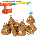 Tool Set Floaters Poo Rod Fishing Toys Water Tub Bath Kids Adults Game