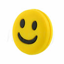5pcs Silicone Rubber Smile Face Tennis Racquet Vibration Dampener Shock Absorber