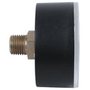 Round 0-180 psi 13mm 1/4BSP Diameter Dial Comparator Air Manometer, Black L4C2