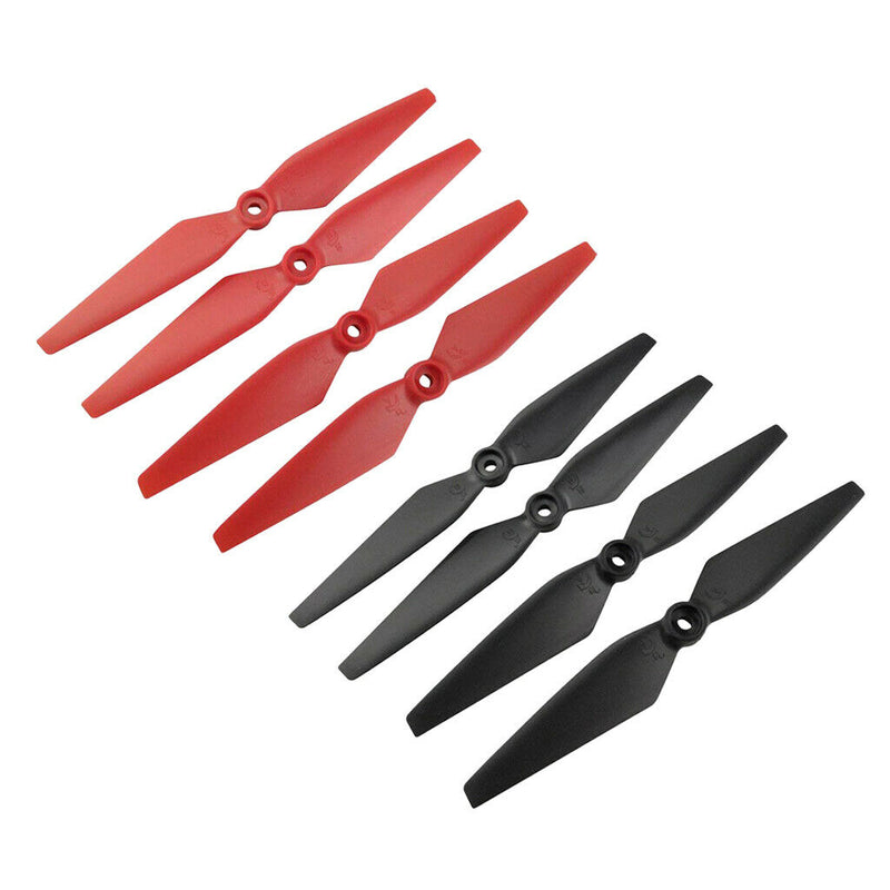 8pcs Four-aircraft Red & Black Propellers Adapter for MJX B2W B2C RC Drone,