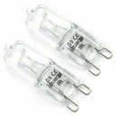 30PCS G925W Clear Halogen Capsule Lamp Light Bulbs 40*16mm G9 2800k