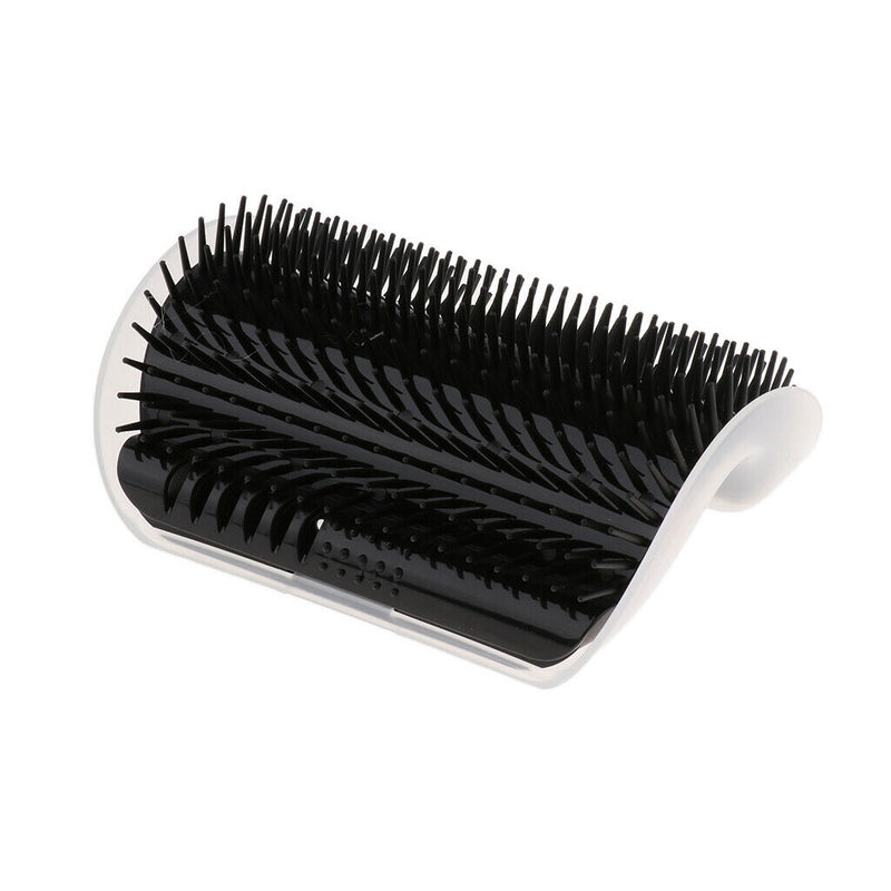 4x Pet Cat Wall Corner Grooming Massage Self Groomer Brush Cat Hair Clean
