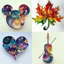 19Pcs DIY Paper Quilling Handmade Tools Set Template Tweezer Pins Slotted T