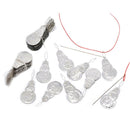 100 Pcs Stitch Insertion Accessories Needle Threader For Hand Sewing Machines+TE