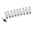10 Pieces RF Male Connector For TV Coaxial Cable Antenna
