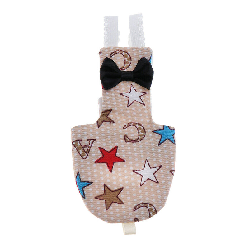 2Pcs Size M Parrot Diaper Reusable Washable Nappies Flight Suit For Small To