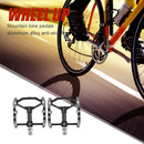 2x WHEEL UP CNC Sealed Bearing Aluminum Alloy MTB Bicycle Anti-slip Pedals A