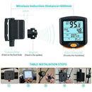 Multifunctional Wireless Bicycle Stopwatch Outdoor Set Tool Waterproof D1G8