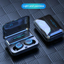 F9-5 TWS Mini Wireless Bluetooth 5.0 Earphones Earbuds w/LED Display Charge Box