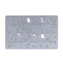 Letter Cutting Die Cuts Metal Die cutting Dies In Scrapbooking hv2n