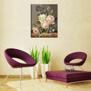 DIY Unframed Digital Oil Painting by Numbers Handwork Gift Set of Floral Fl V3D2
