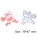 Gift Bag Santa Cutting Dies Stencils Scrapbook Embossing DIY Craft Card