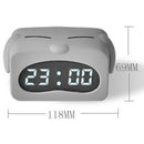 Led Digital Kids Alarm Clock Cute Calendars Temperature Acoustic Control Se G9K8