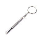 5pcs Mini 3in1 Eyeglass Screwdriver Sunglass Watch Repair Tool with Keychain R3