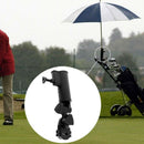 Umbrella Stand Adjustable Angle Round Corner Easy Fix Golf Cart Fishing Chair