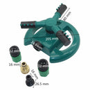 Garden Sprinklers Automatic Watering Grass Lawn 360 Degree Circle Rotating  O9D9