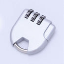 5X(Combination e Travel Suitcase Luggage Padlock Password Lock Zinc Alloy  V8K3)