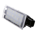 2PCS 18LED 6000K License Plate Lamp Light for Renault Clio Megane Master