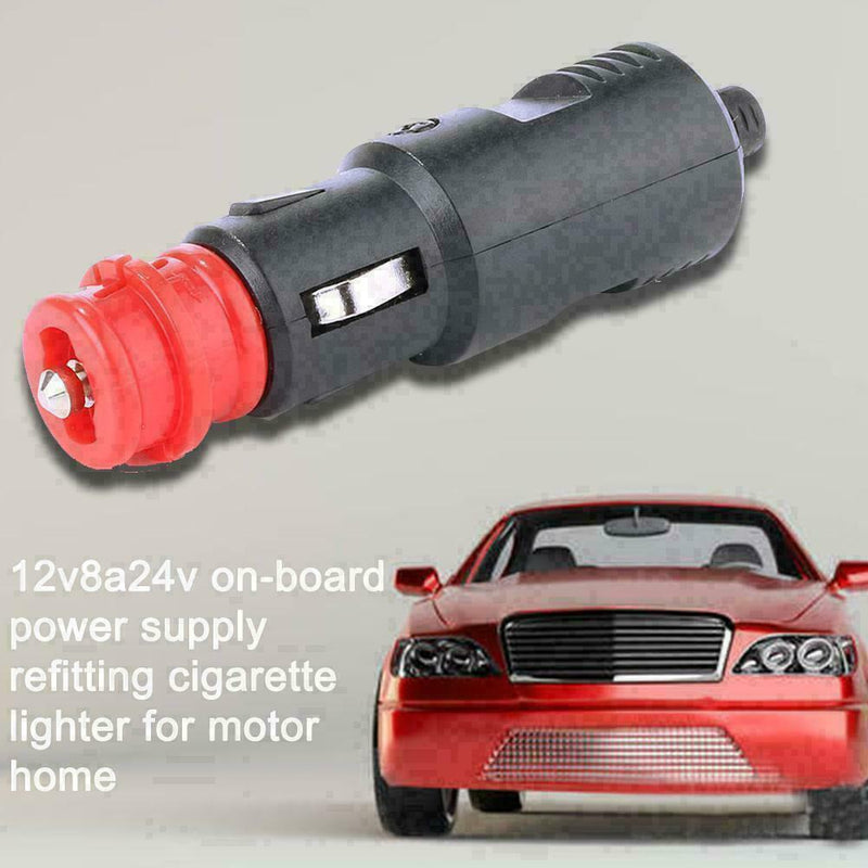 12-24V 8A Car Cigarette Lighter Socket Splitter Power New Q7H2 Adapter M6Q7