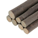 7Pcs Natural Round Wood Sticks Wood Crafts Branches Modelling Arts Projects