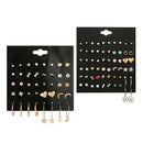 20pairs/30 Pairs Fashion Trend Ear Studs Dangle Jewelry 2Set