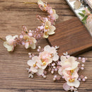 Bridal Handmade Flower Hair Band Hair Accessories European and American Bri B9T8