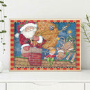 5D DIY Special Shaped Diamond Painting Santa Claus Cross Stitch Mosaic Craft Kit