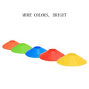 50Pcs Multi Color Football Training Disc Cones Soccer Field Marking Coaching