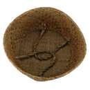 Seagrass Wickerwork Basket Rattan Foldable Hanging Flower Pot Planter Woven N6W8
