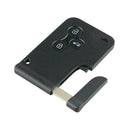 3 Button Smart Card w/ 434Mhz ID46 Chip for Renault Megane Remote Key NEW