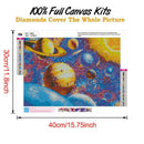 5D DIY Full Drill Diamond Painting Universe Cross Stitch Embroidery (B402) A