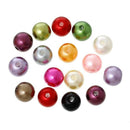 300 Pcs Mixed Round Acrylic Beads 8mm Dia O3U9