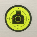100 Pack Bright Fluorescent    Paper Target Stickers 7.5cm