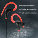 BT4.1 Earphones Sports Running Headset Stereo Headphone Earplug Red