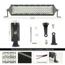 12 Inches LED Work Light Bar for UTV ATV Jeep Pickup Truck Boat 264W Led Fo