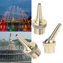 3 Packs Brass DN15 DN20 DN25 Fountain Nozzle Sprinkler Water Spray Head Straight
