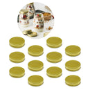 Regular Wide Mouth Storage Caps Mason Lids Tightness Secure for Canning Jars