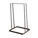 Iron Hanger Caddy Holder Stacker Organizer, Bathroon Towel Shelf, Space Saving