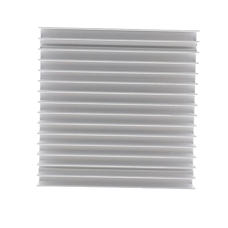 100x100x18mm Aluminum Heatsink For Computer, IC, Power Electric Device, LED