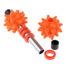 Yoga Gym Massage Stick With Double Peanut