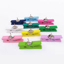 100x Wooden Clip Cloth Photo Paper Pegs Clothespin Craft for Bulletin Note Board
